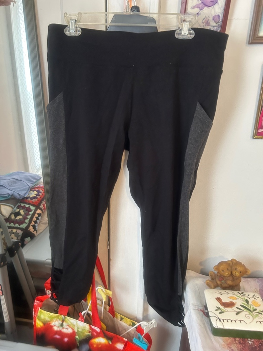 Calvin Klein Black Performance Stretch Leggings